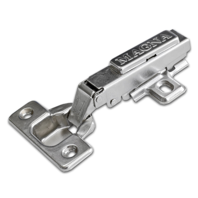 Full Overlay Clip-On Door Hinge with hinge cover plate