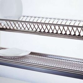 DISHRACK - SS - DOUBLE LAYER 600mm