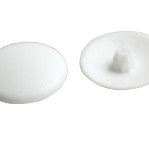 PLASTIC -SCREW CAPS 20's WHITE