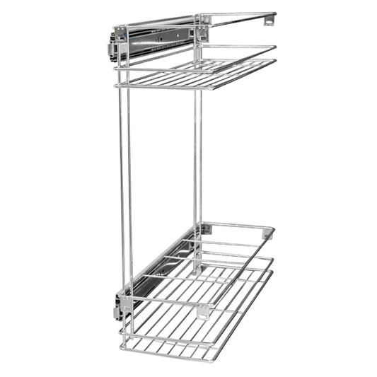 Side-Mounted 2 Tier Spice Pullout