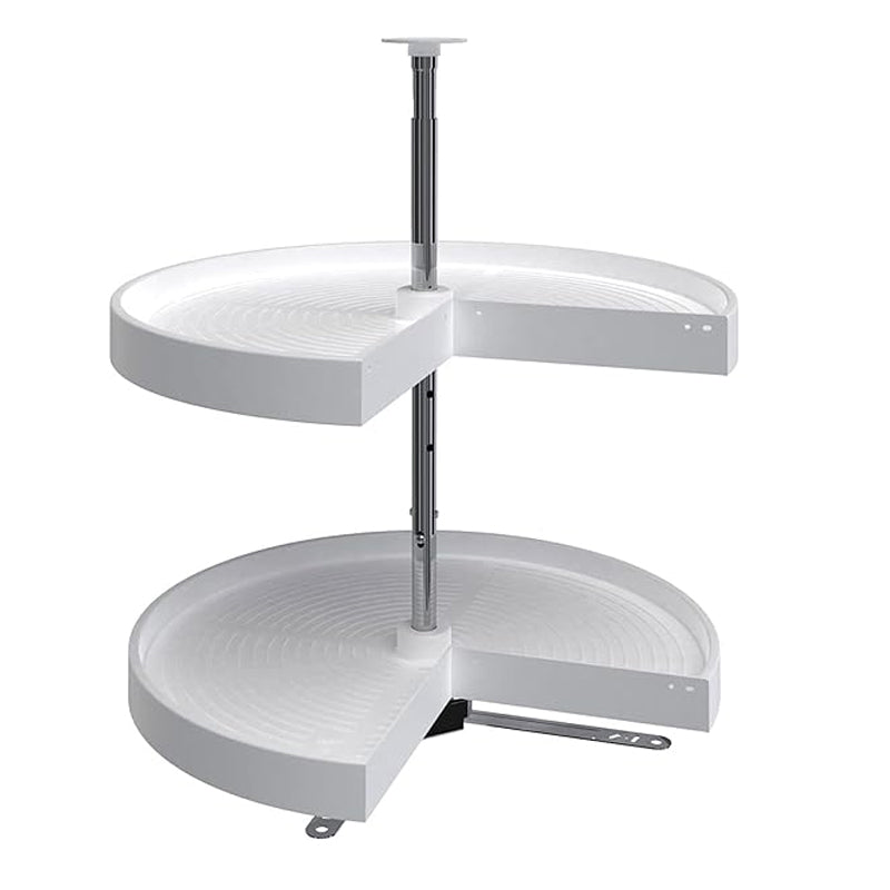 Revolving Corner 2 Tier Rack