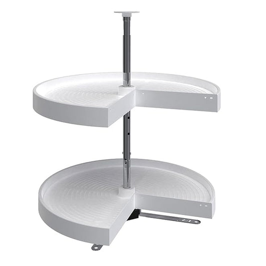 Revolving Corner 2 Tier Rack