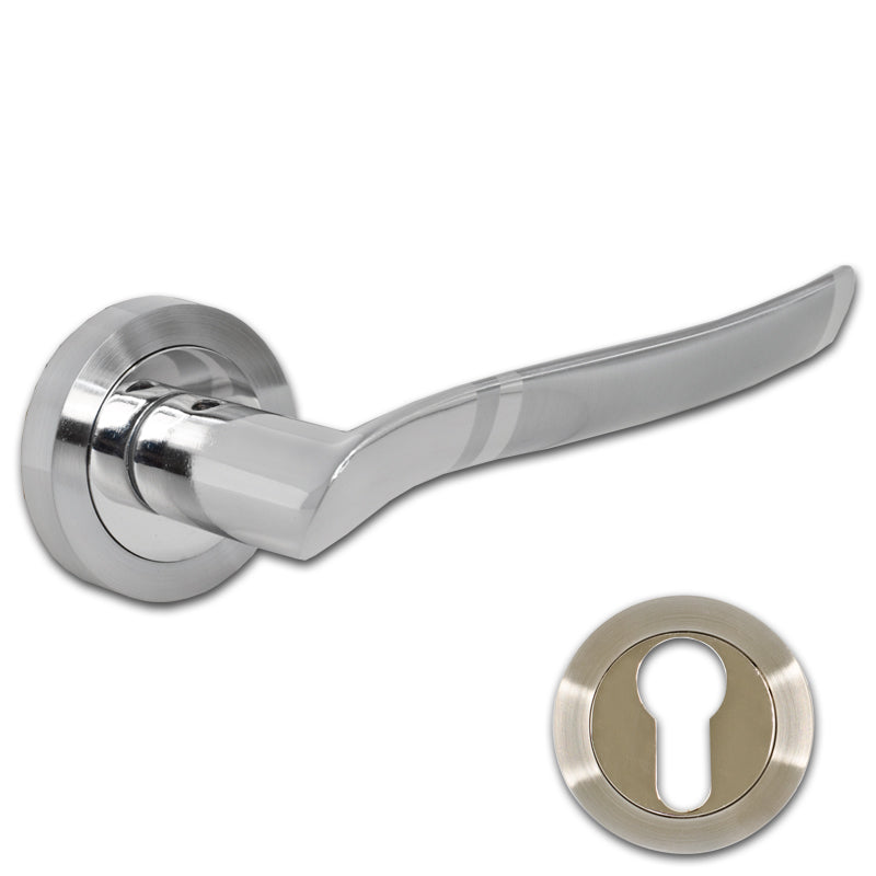 2 Tone Lever Door Handle
