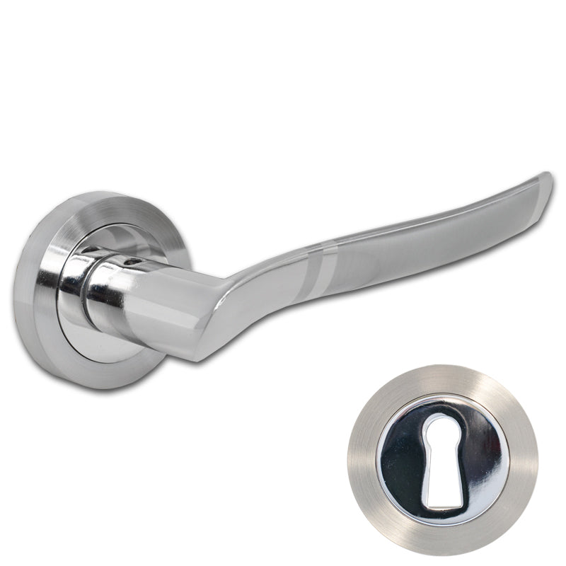 2 Tone Lever Door Handle