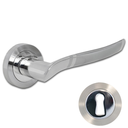 2 Tone Lever Door Handle