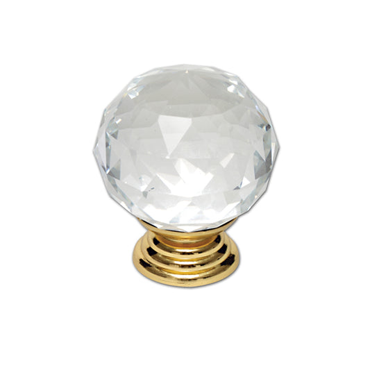 Round Crystal Knob