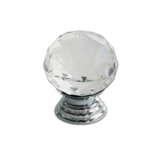 Round Crystal Knob